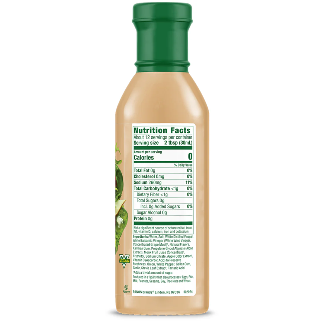 Zero Calorie Pear & White Balsamic Vinaigrette Dressing - Image 3