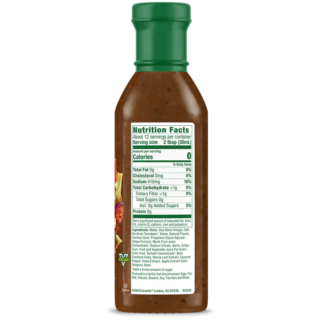 Zero Calorie Sun Dried Tomato Vinaigrette Dressing - Image 3